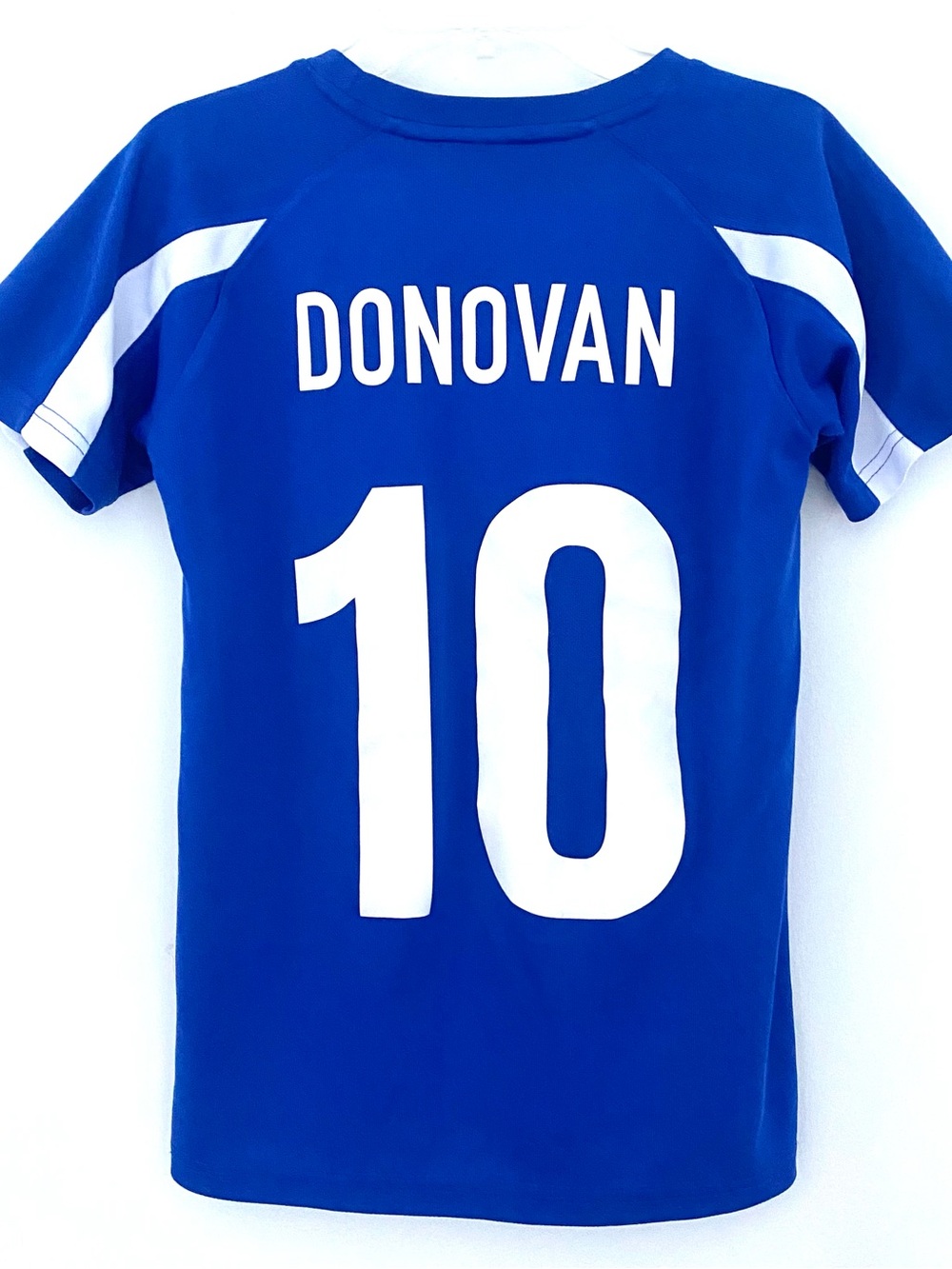 ⚽️BOYS “USA” “Donovan” Soccer Sports Jersey SZ Medium (Y)